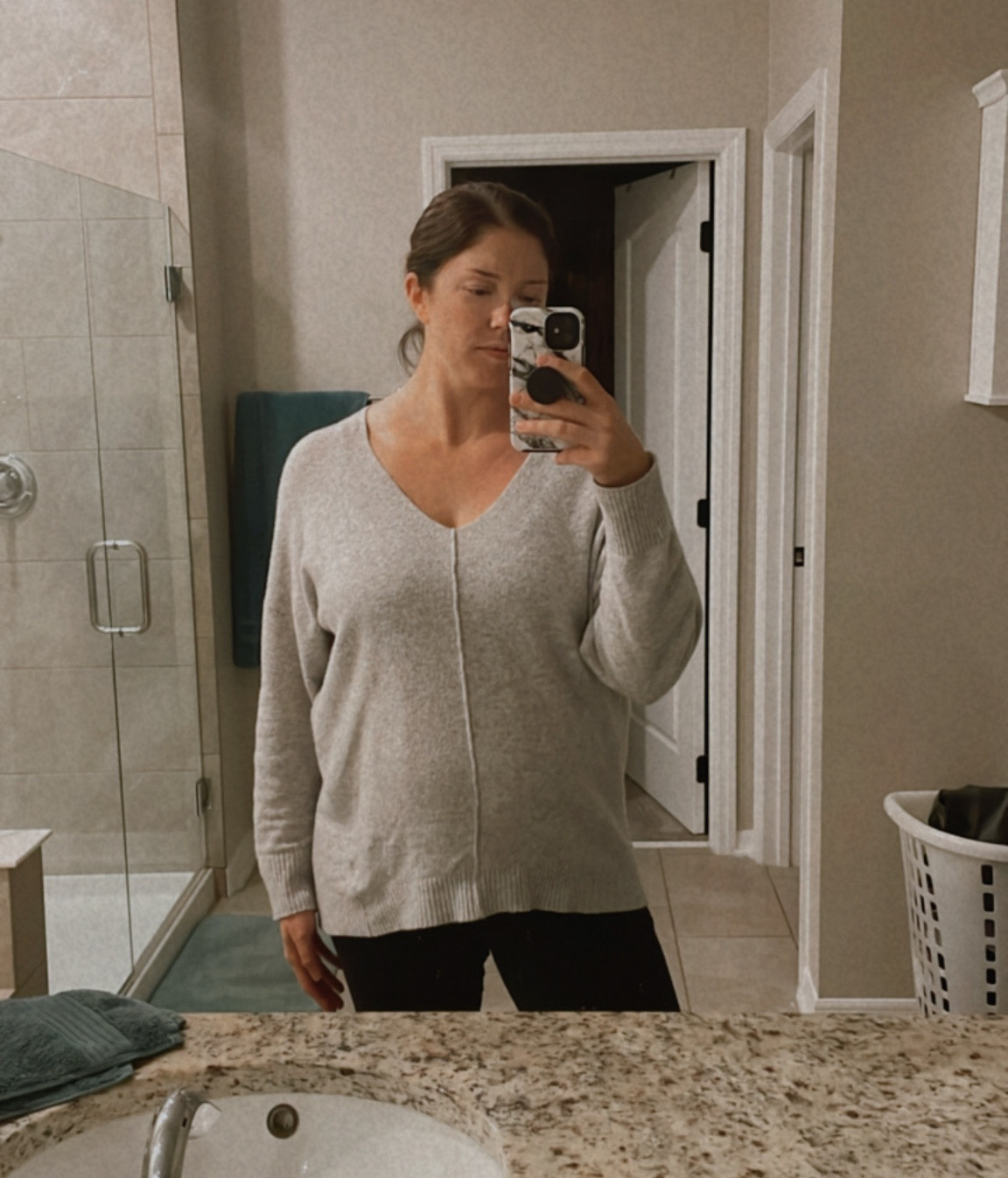 One of my favorite sweaters. Comes in a few color options and SOO comfortable  

#LTKHoliday #LTKunder50 #LTKGiftGuide