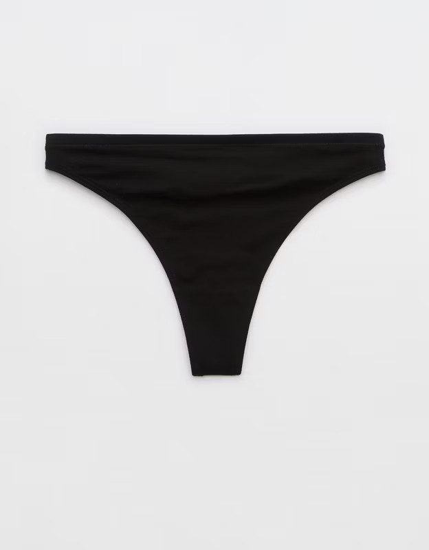 Superchill Cotton High Cut Thong Underwear | Aerie