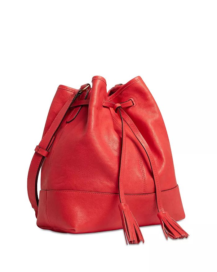 Jane Small Leather Drawstring Bucket Bag | Bloomingdale's (US)