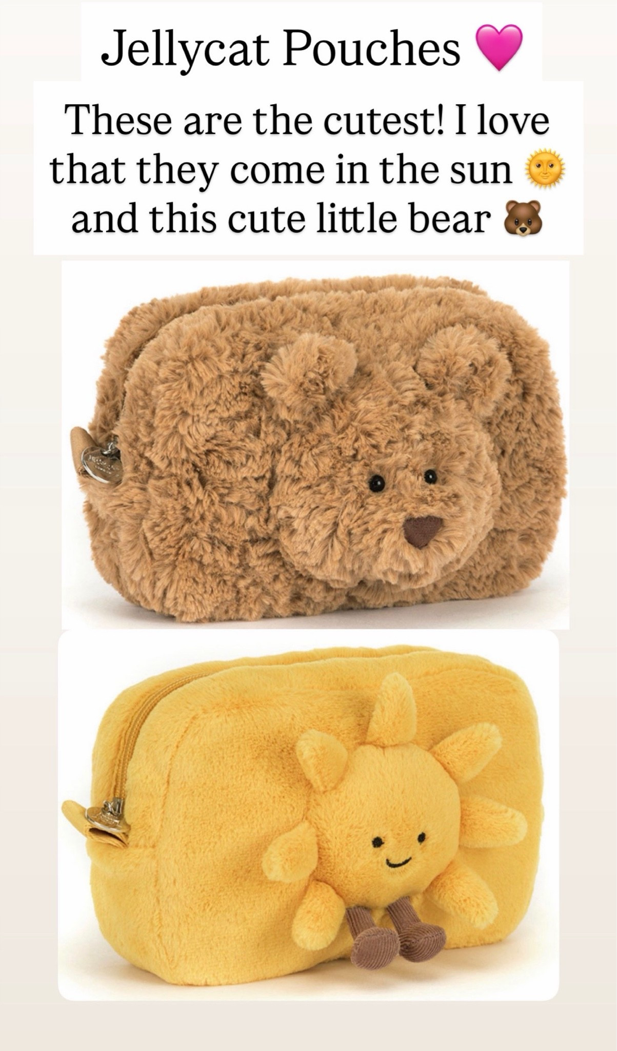 Jellycat pouches for kids

#LTKKids
