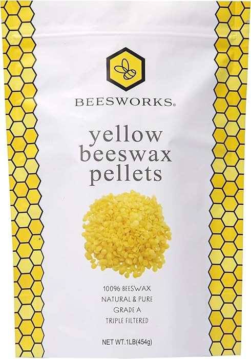 Yellow Beeswax Pellets (1 lb) | 100% Pure, Cosmetic Grade, Triple-Filtered Beeswax for DIY Skin C... | Amazon (US)
