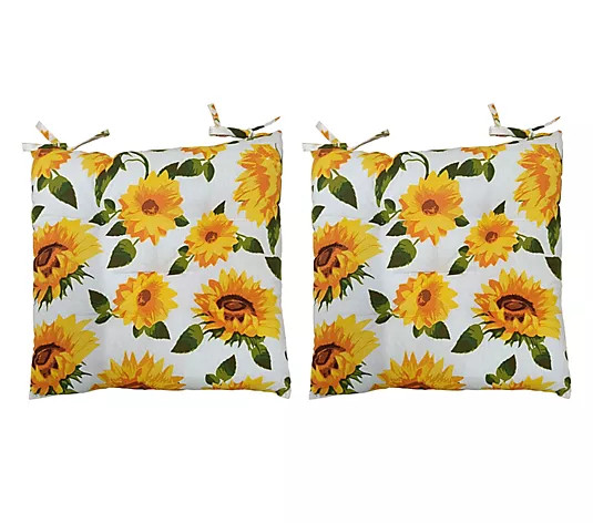 Make Your Selection: Temp-tations Outdoors Set of 2 In/Outdoor Seat Cushions | QVC
