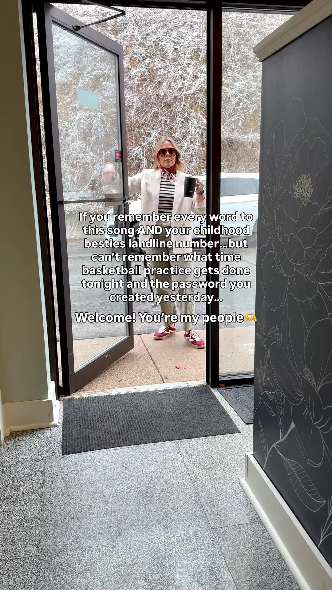 if you know every lyric but can’t remember what day it is anymore… hi. you’re in the right place 🤝

this is for the millennial moms who can recite a whole song from 2003
but need to check 3 apps, 2 texts chains, and a calendar just to figure out pickup time😵‍💫

the ones juggling work, practices, life… and still trying to look a little cute while doing it😎

nothing over here is complicated
we’re not overthinking outfits
we’re just figuring it out together… and making it feel a little more like you again💖

so if you’re tired, busy, slightly chaotic but still want to feel put together… stay a while 🤍



millennial mom life, relatable mom content, busy mom outfits, sports mom life, working mom style, mom brain, casual outfits for moms, everyday style, millennial humor, real life mom content, effortless style for moms

#LTKootd #LTKOver40 #LTKmomlife