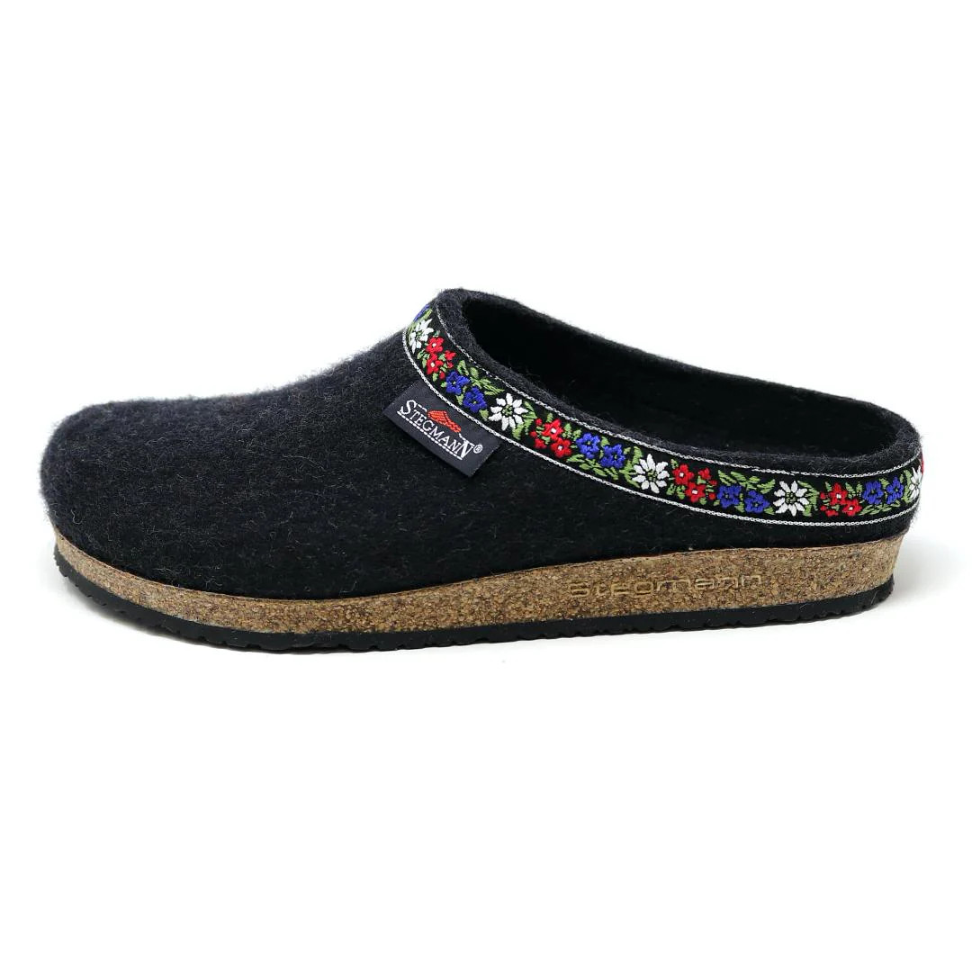 Women's 'Edelweiss' Clog - Cork Sole - Medium Width | Stegmann Clogs