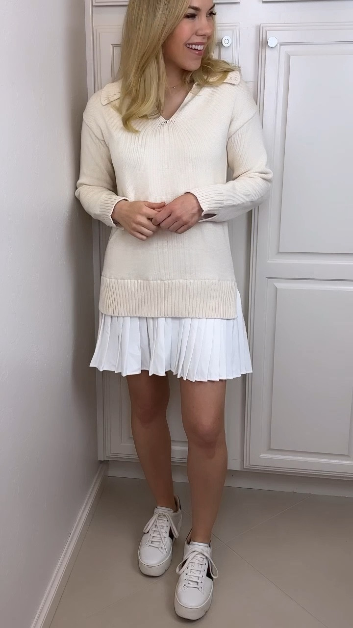 Tennis dress
Easter dress
Spring dress
Spring outfit 
Sneakers 
#ltkfestival
#ltkstyletip
#ltkshoecrush