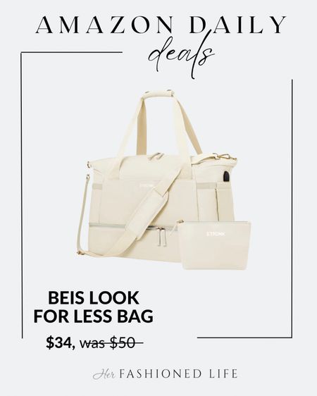 Amazon Beis look for less bag!

#LTKSale #LTKitbag #LTKsalealert
