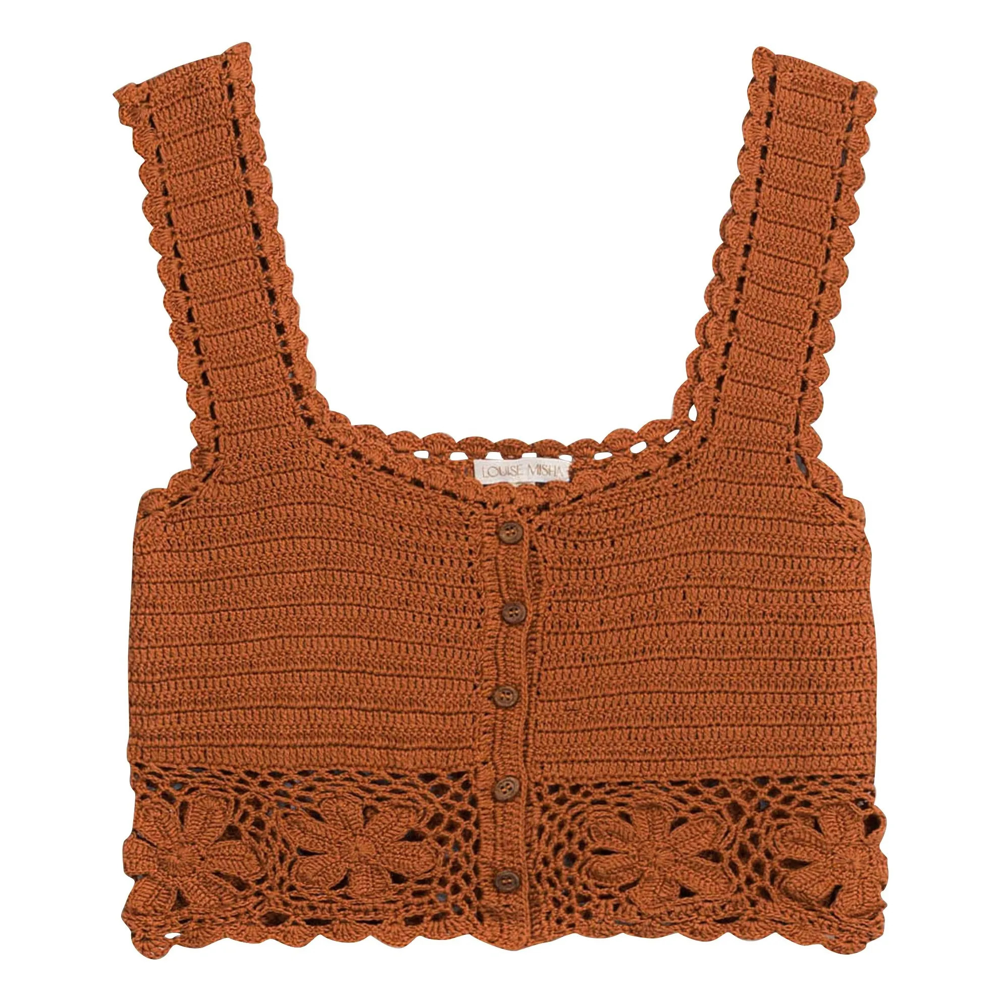 Alda Cotton Top | Caramel | Smallable