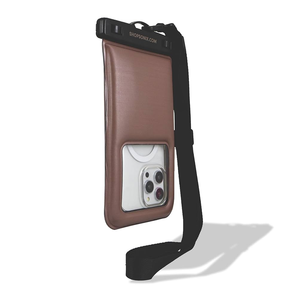 Sonix Waterproof Phone Pouch - Floating Phone Case Dry Bag w/Crossbody Lanyard - Beach Cruise Tra... | Amazon (US)