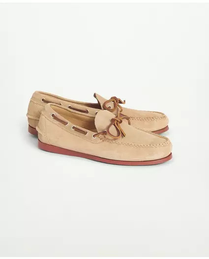 Sconset Camp Moc in Suede | Brooks Brothers