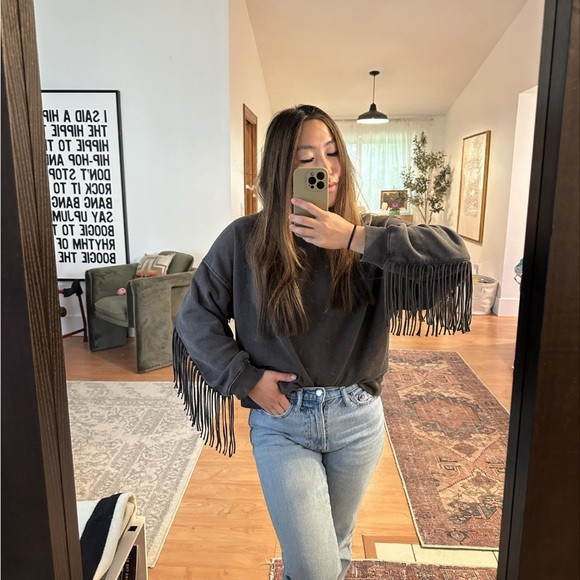 GAP Oversized Western Crewneck Sweatshirt size small | Poshmark