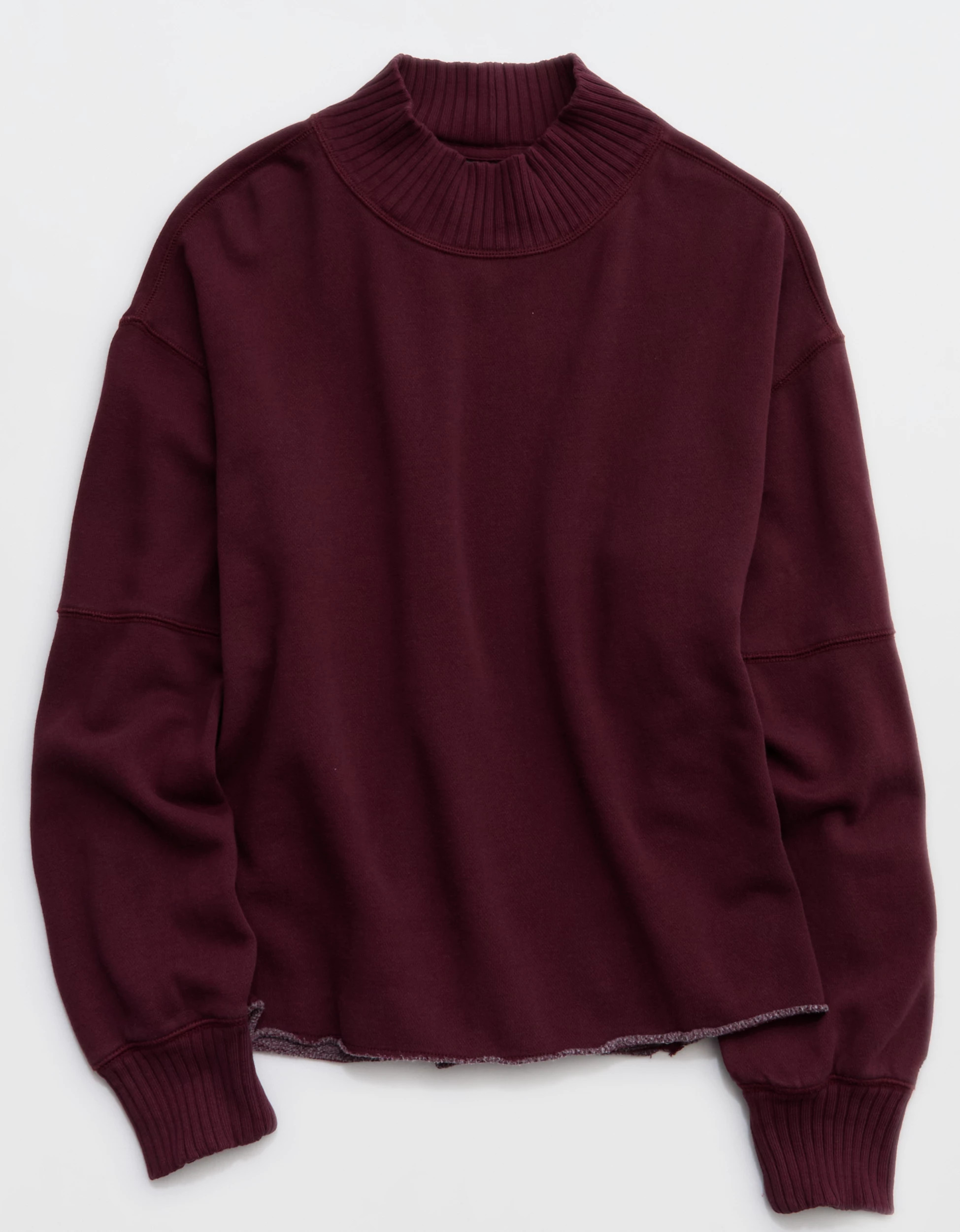 Aerie Layover Mockneck Sweatshirt | Aerie