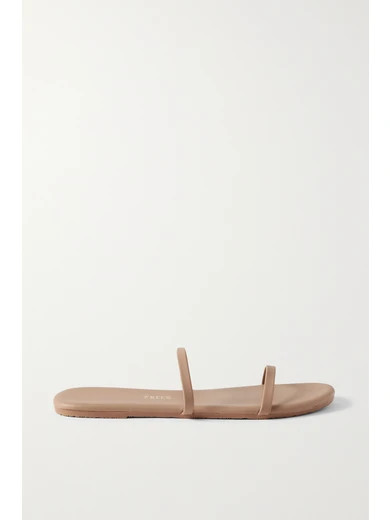 TKEES - Gemma Vegan Matte-leather Sandals - Light brown | NET-A-PORTER (US)