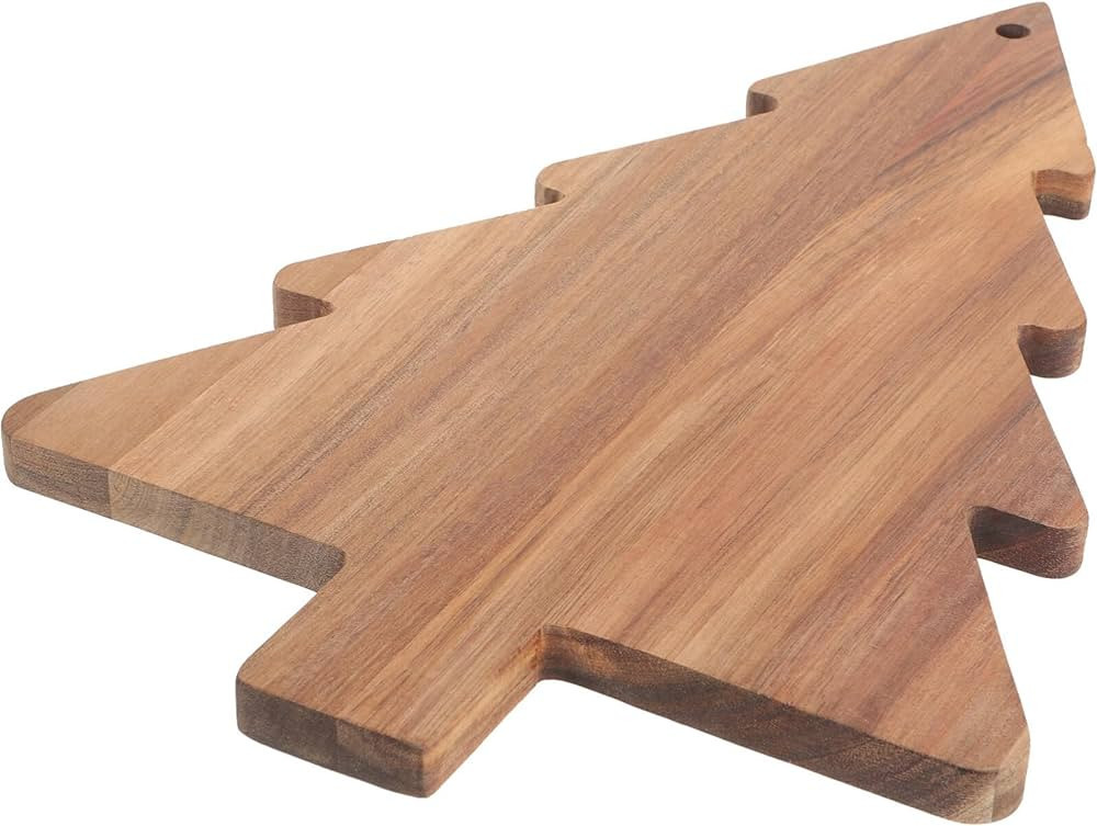 iplusmile Christmas Tree Charcuterie Board, Kitchen Cutting Chopping Board Platter Xmas Cheese Bo... | Amazon (US)