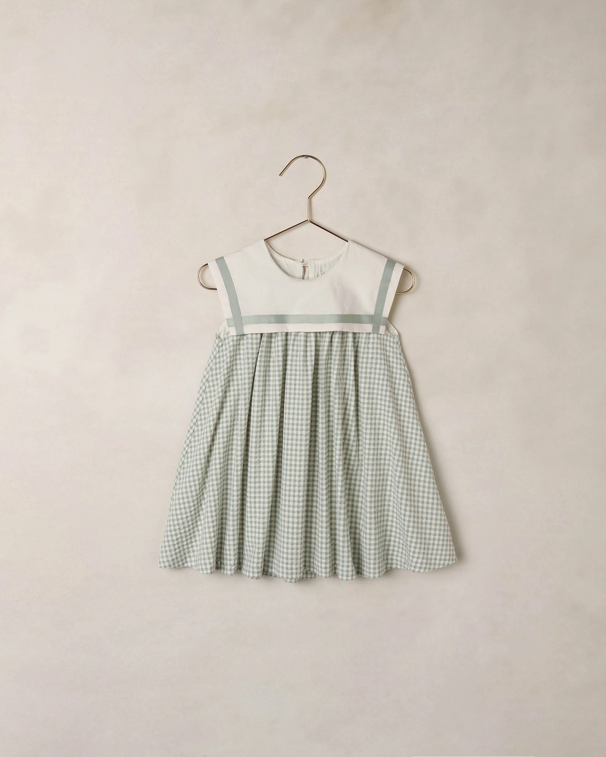 Daisy Dress Eucalyptus Check | Rylee + Cru