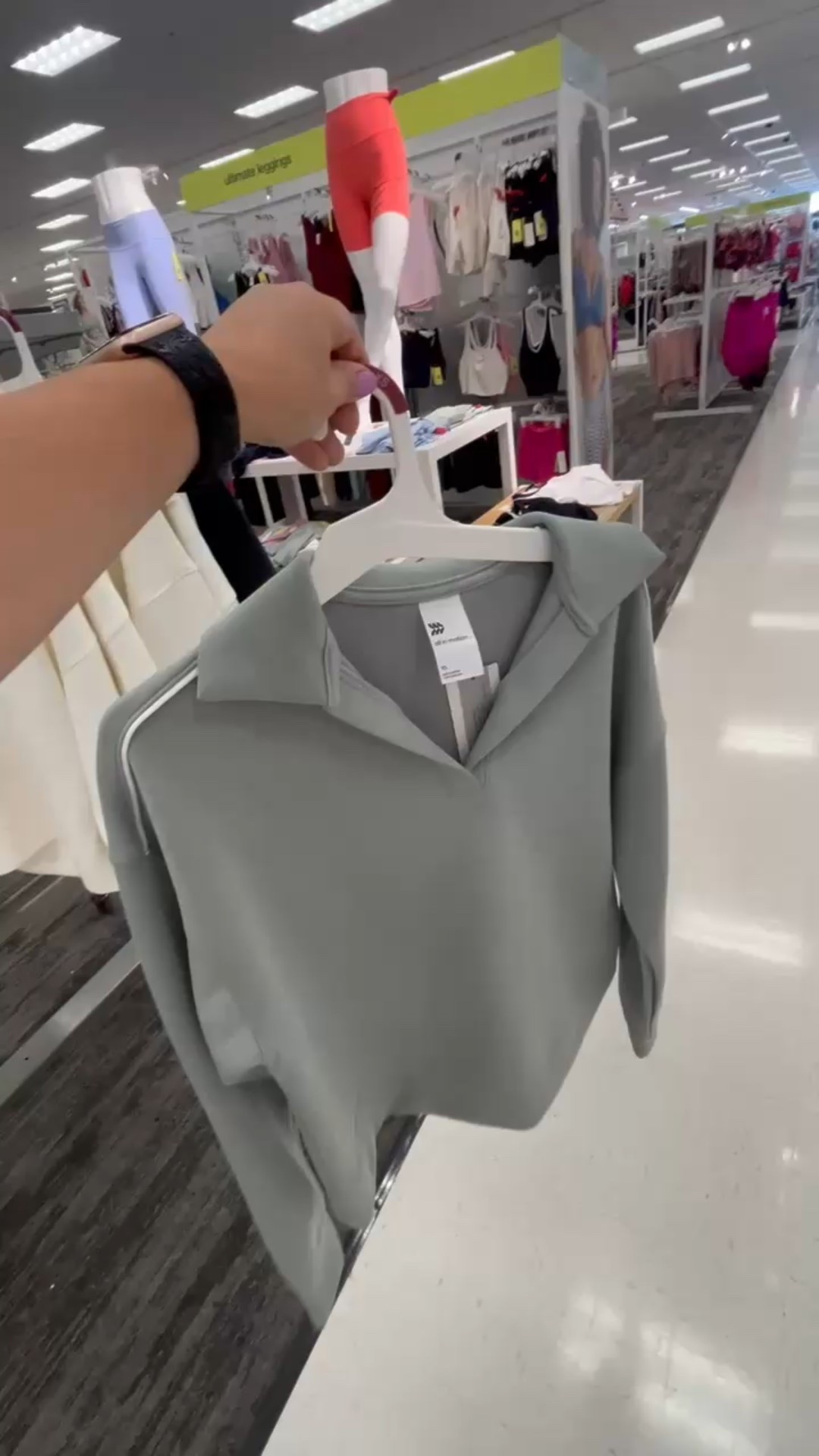 This fabric! 😍 I see you Target! 🎯 They didn’t have my size in store so immediately add to cart.

#LTKSeasonal #LTKActive #LTKPetite