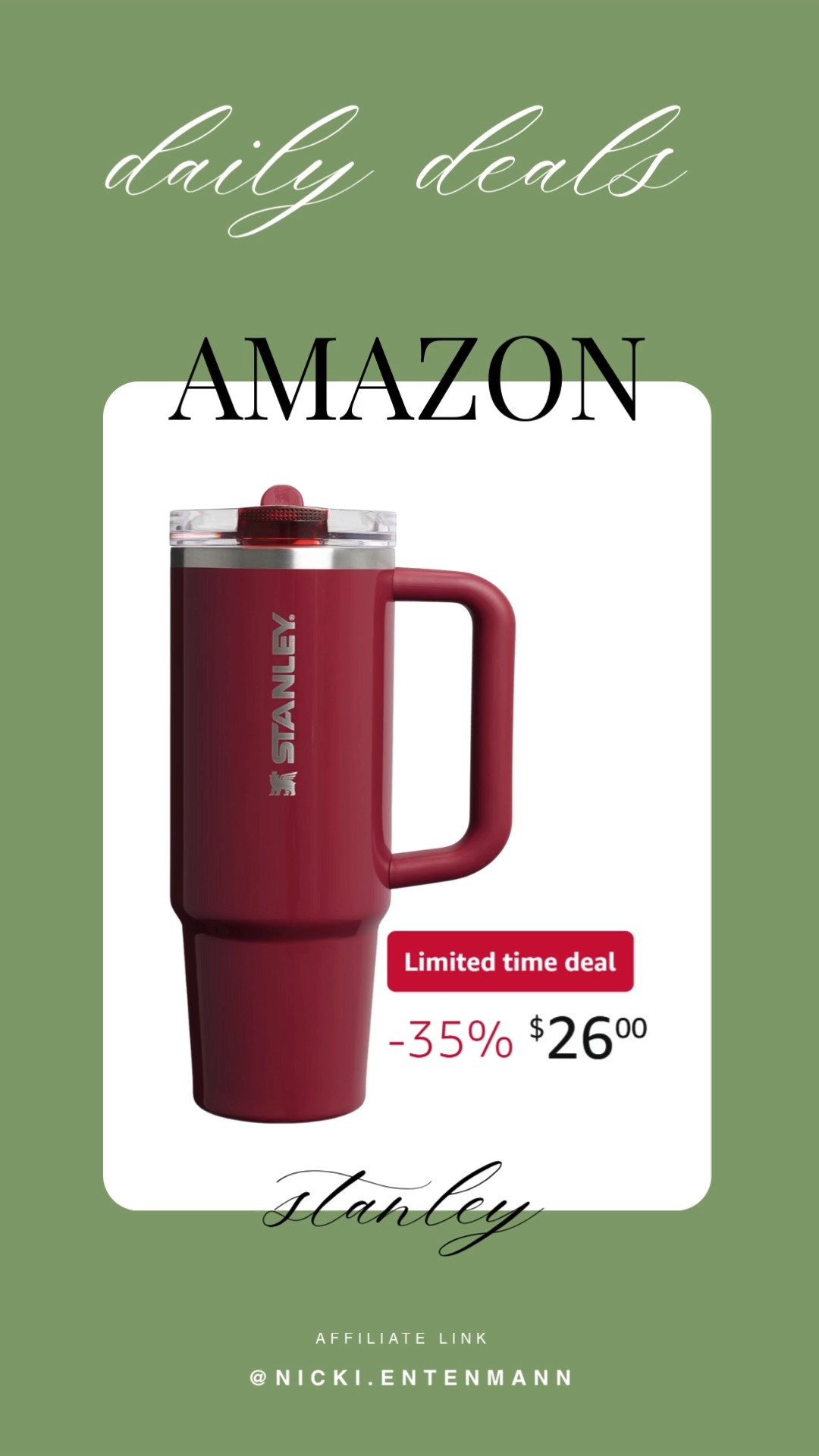 This Quencher ProTour flip straw tumbler with leakproof lid brings cheerful hydration and effortless style to everyday routines with practical charm. #QuencherProTour #FlipStrawTumbler #LeakproofCup #StanleyTumbler #DrinkwareEssentials #HydrationGear #DailyHydration #LifestyleAccessories #ReusableCup #ModernStyle 🥤💧🌟
 

 #LTKselfcare #LTKHome #LTKTravel