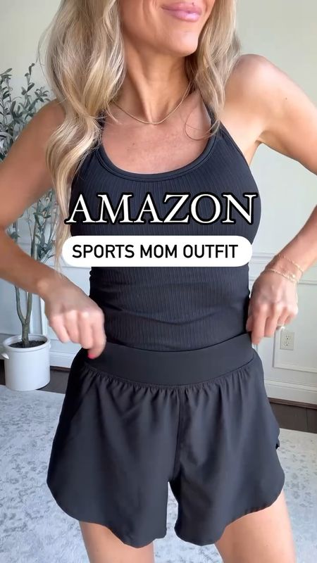 Sports mom outfit idea from Amazon (everything but my sneakers are Amazon)! 
Love these lightweight split hem athletic shorts paired with a tank, long sleeve UPF 50+ hooded tshirt and oversized denim jacket for spring sports when you need layers!
Added my new favorite SPF from Rio de Janeiro to my quilted crossbody bag for applying at the field!


#LTKfindsunder50 #LTKstyletip #LTKover40