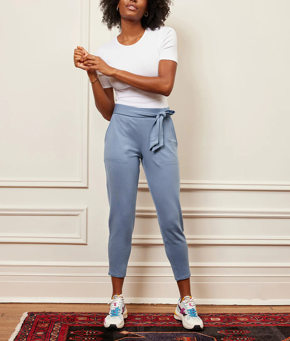 The Softest French Terry Tie-Waist Pant | SummerSalt