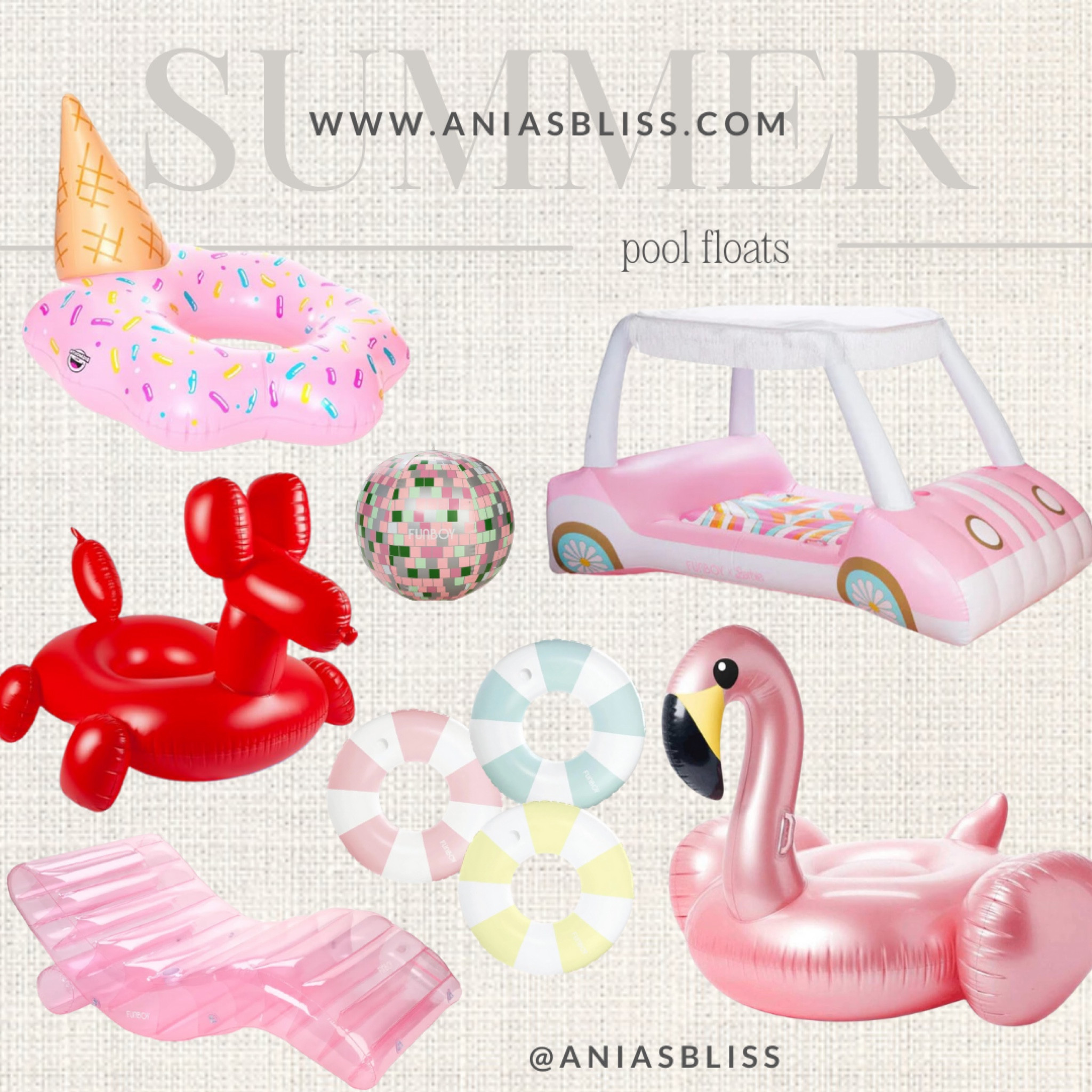 Pool floats 

#LTKSwim #LTKHome #LTKFamily