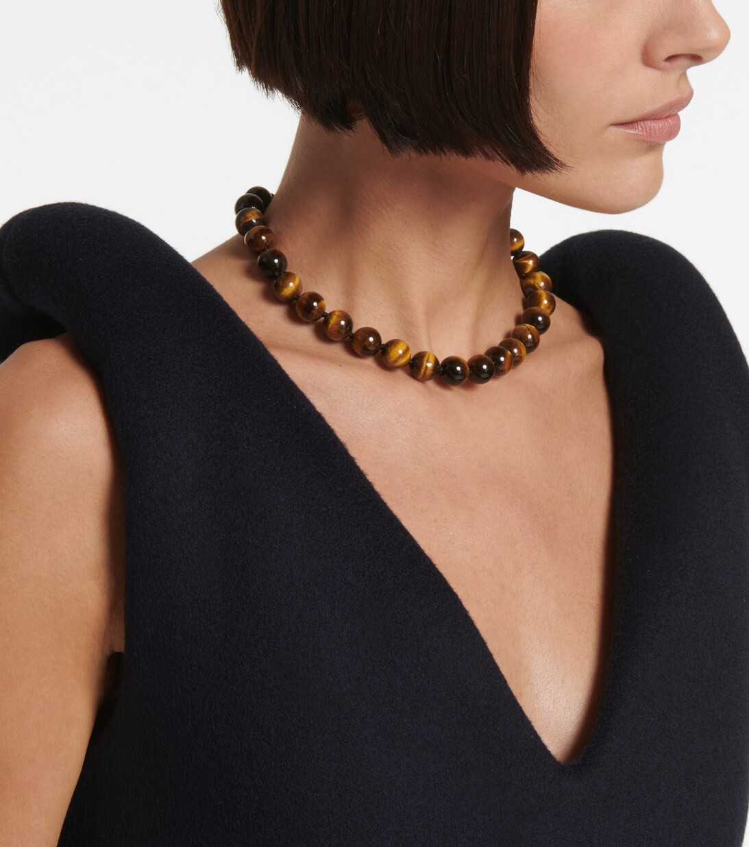 Everyday Boule sterling silver choker with tiger’s eye | Mytheresa (US/CA)