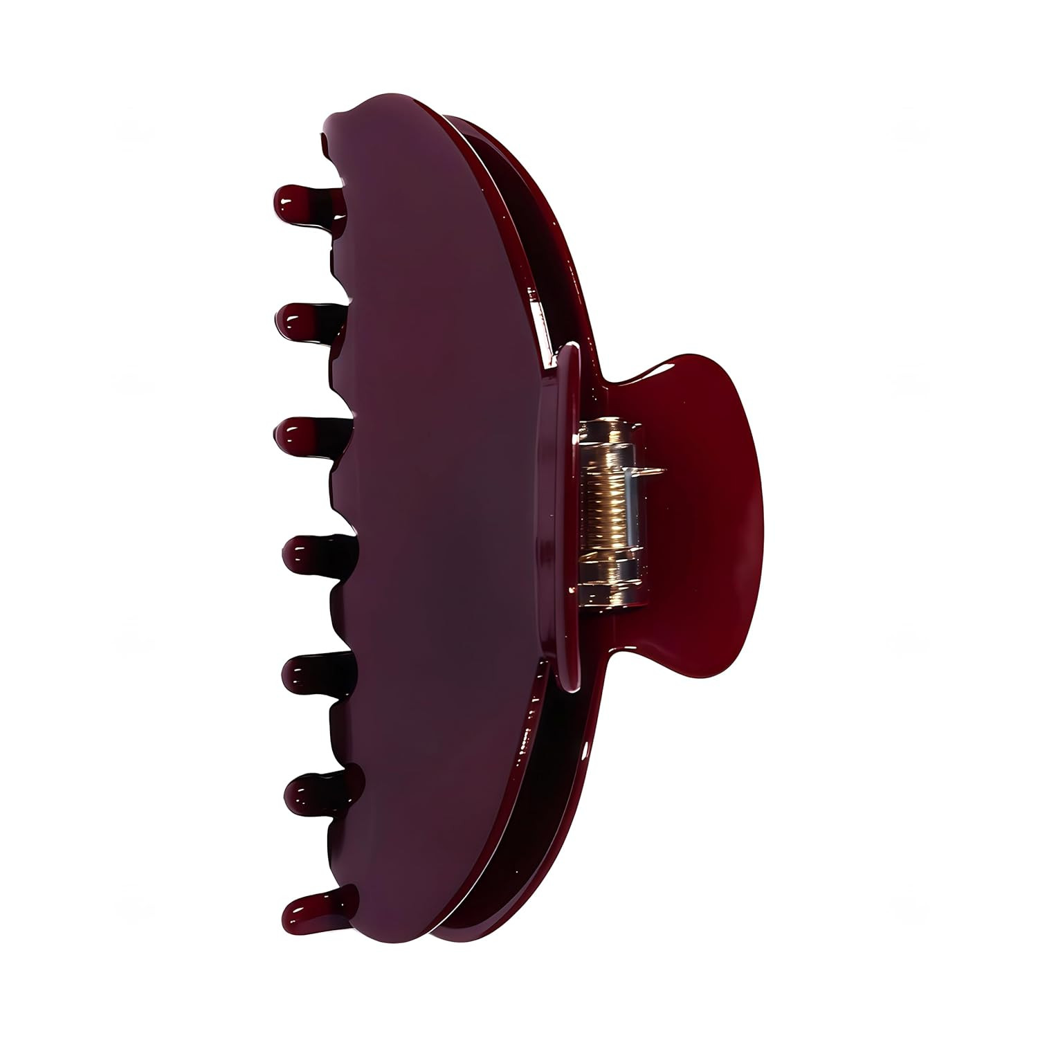 Durable Acetate Hair Clips - 4-Inch Wine Red Claw Clips for Fine and Thick Hair (Wine Red) | Amazon (US)