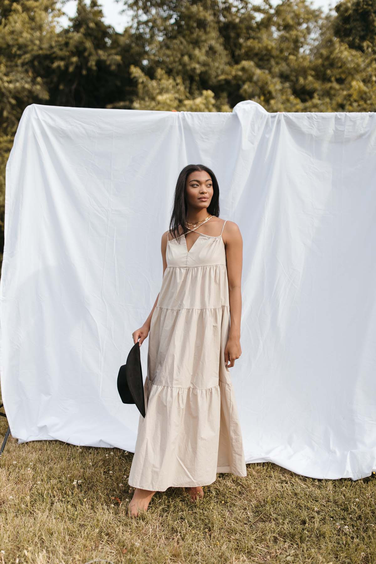 Giselle Tan Criss Cross Maxi - FINAL SALE | The Post