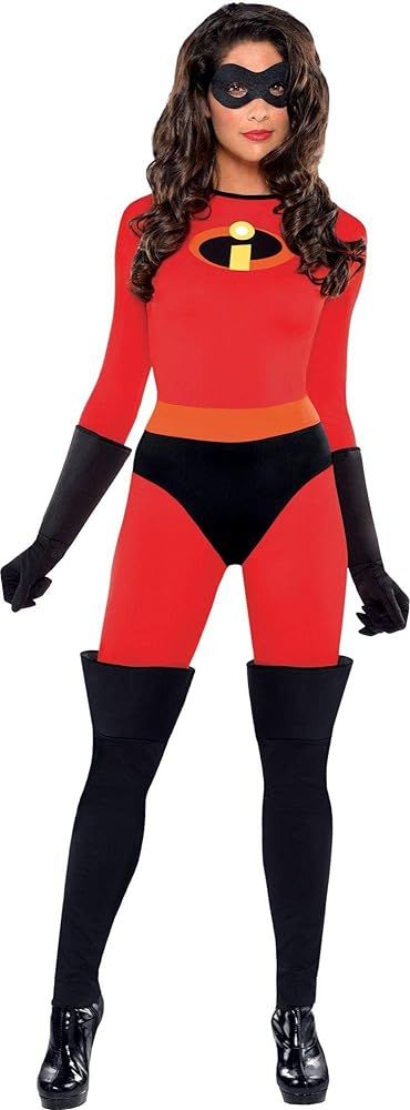 Party City The Incredibles Mrs. Incredible Halloween Costume for Women, with Included Accessories | Amazon (US)