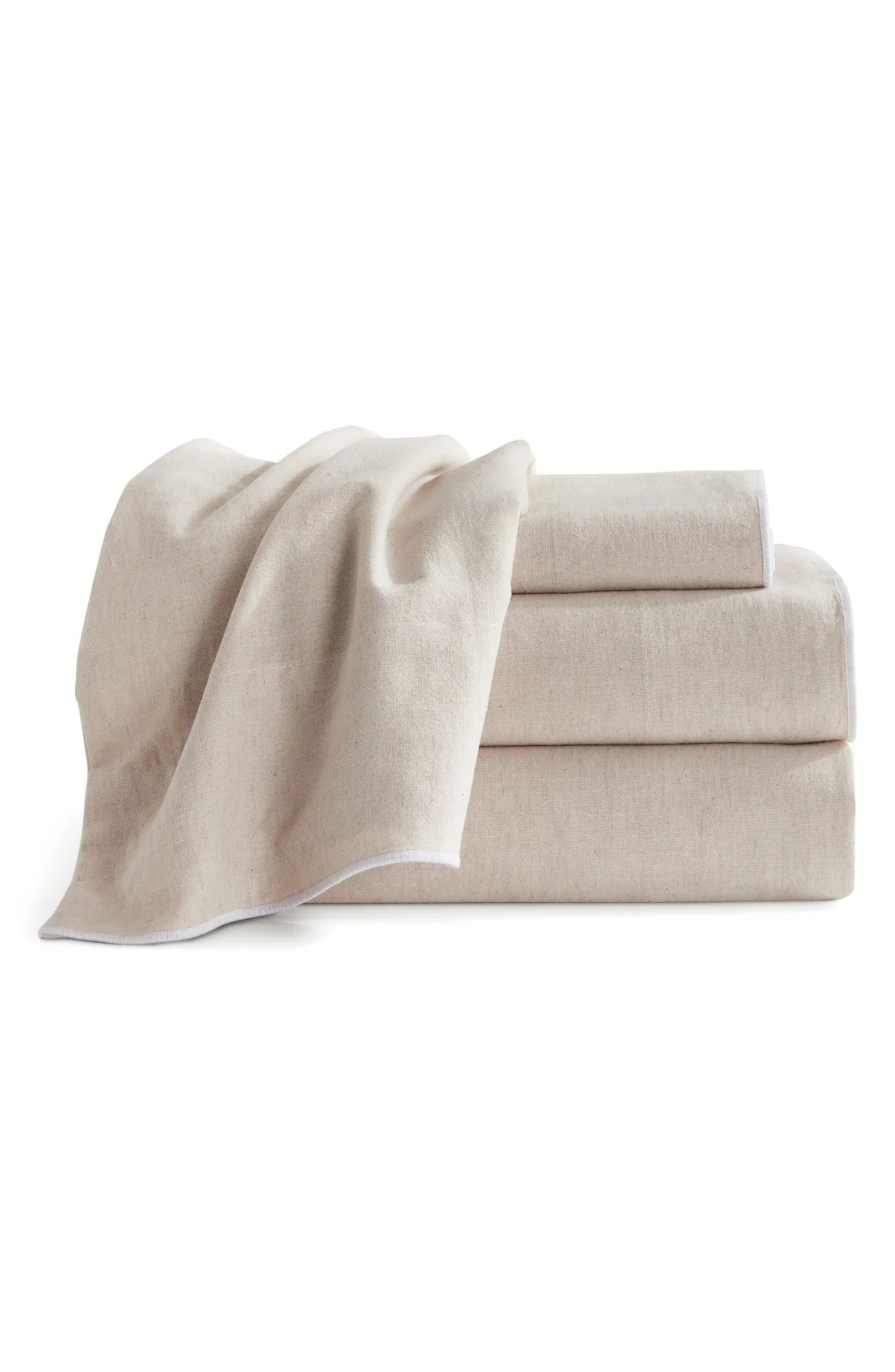 Washed Linen & Cotton Sheet Set | Nordstrom