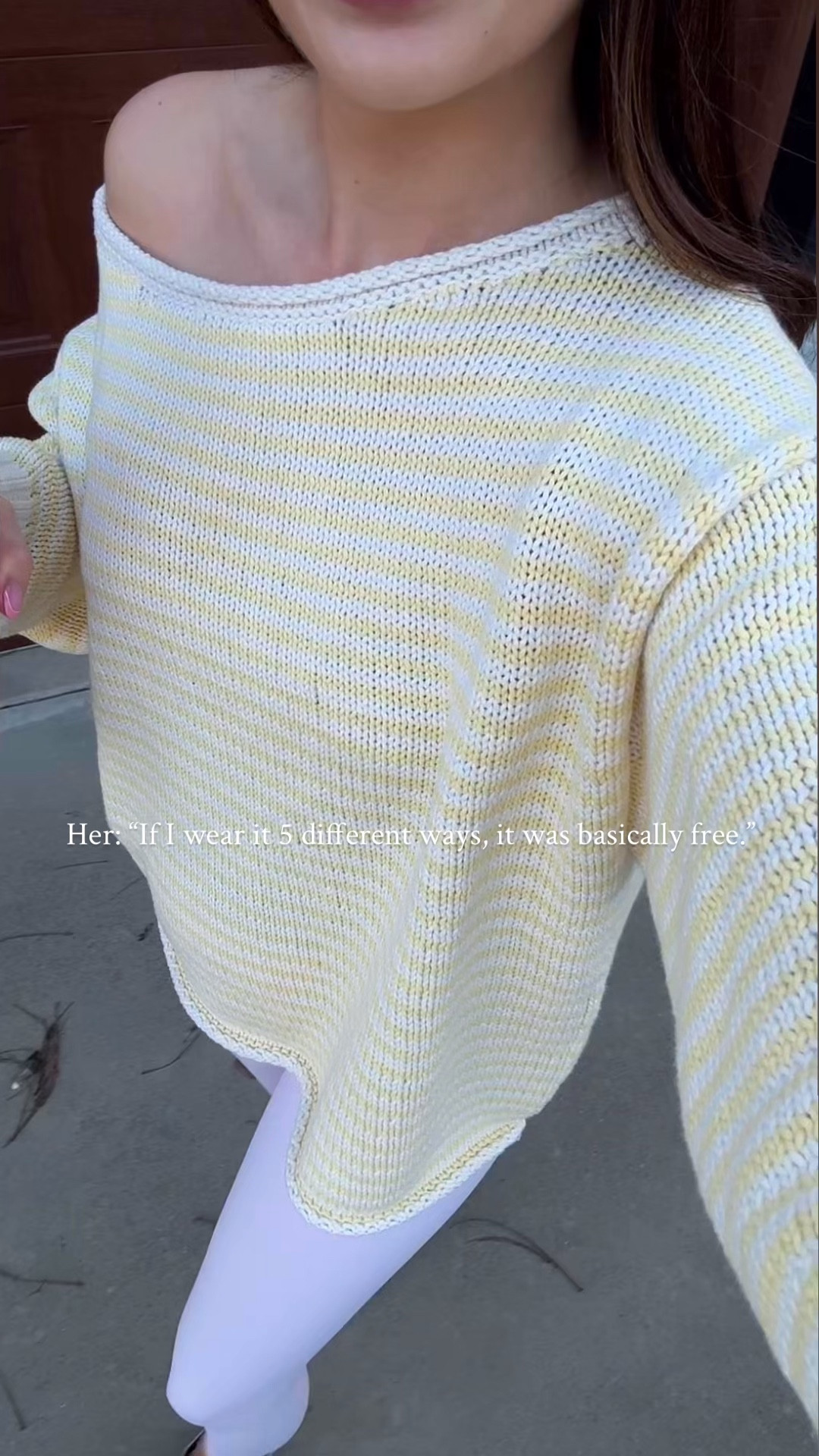 Snagged this $30 yellow striped sweater sweater right before checking out the other day and let’s just say it is going to be in the wardrobe rotation all spring and summer! 

Target sweater, Target finds, ways to wear, style with me, athleisure look, romantic getaway outfit, beach coverup, versatile sweater, spring and summer wardrobe staple 



#LTKootd #LTKmomlife #LTKTravel