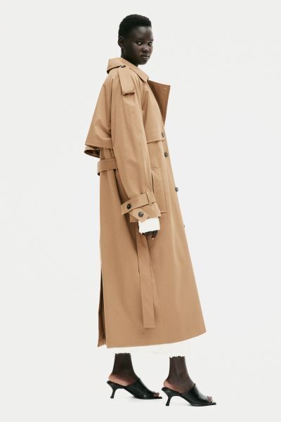 Trench Coat - Beige - Ladies | H&M US | H&M (US + CA)