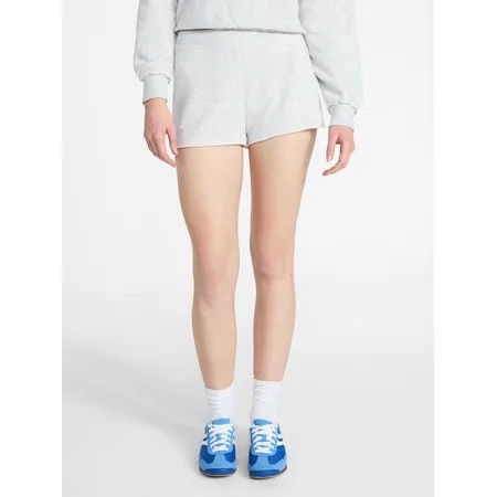 No Boundaries French Terry Pull On Shorts, 2" Inseam, Women's XXS-XXL | Walmart (US)