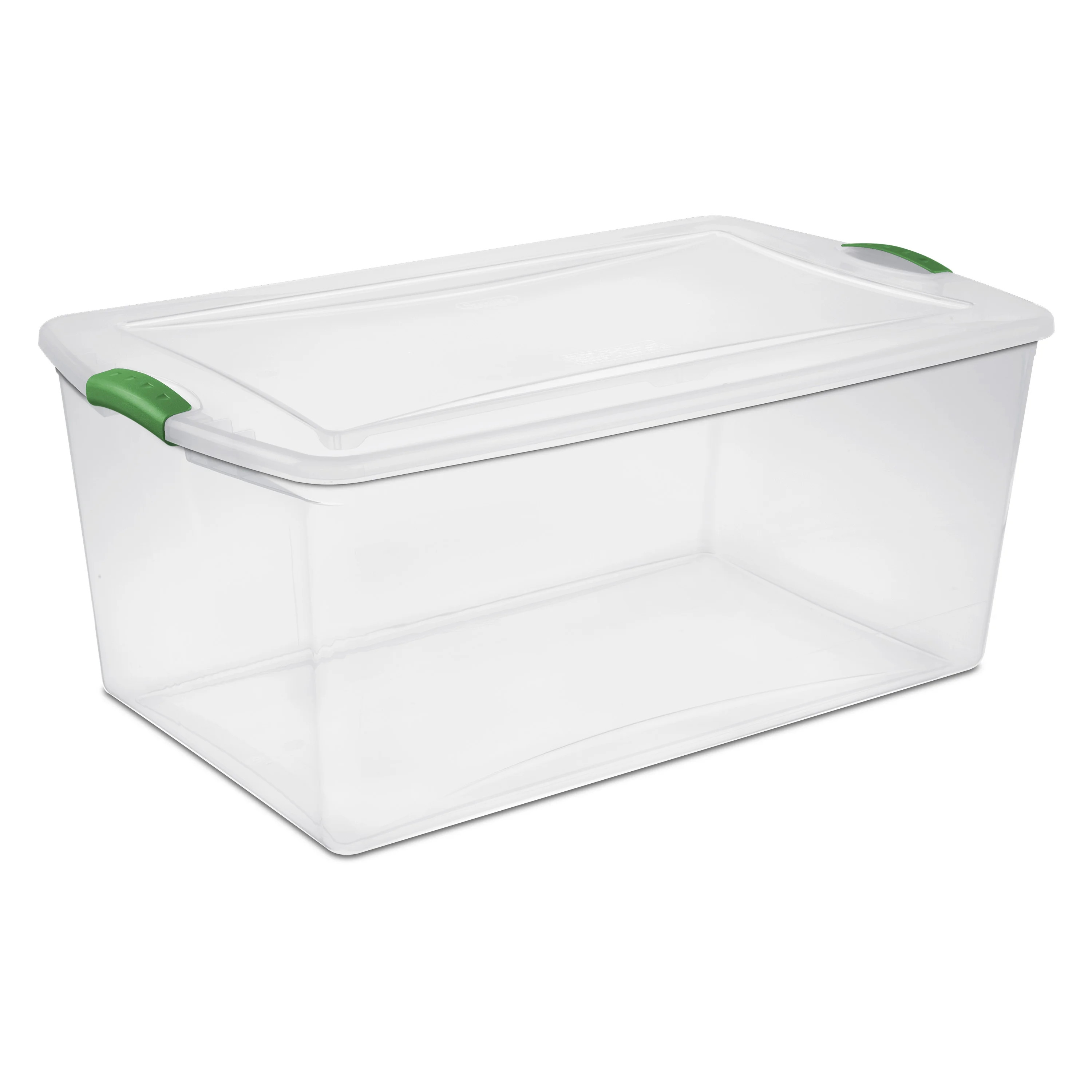 Sterilite 105 Qt. Latch Box Elf Green Case of 4 - Walmart.com | Walmart (US)