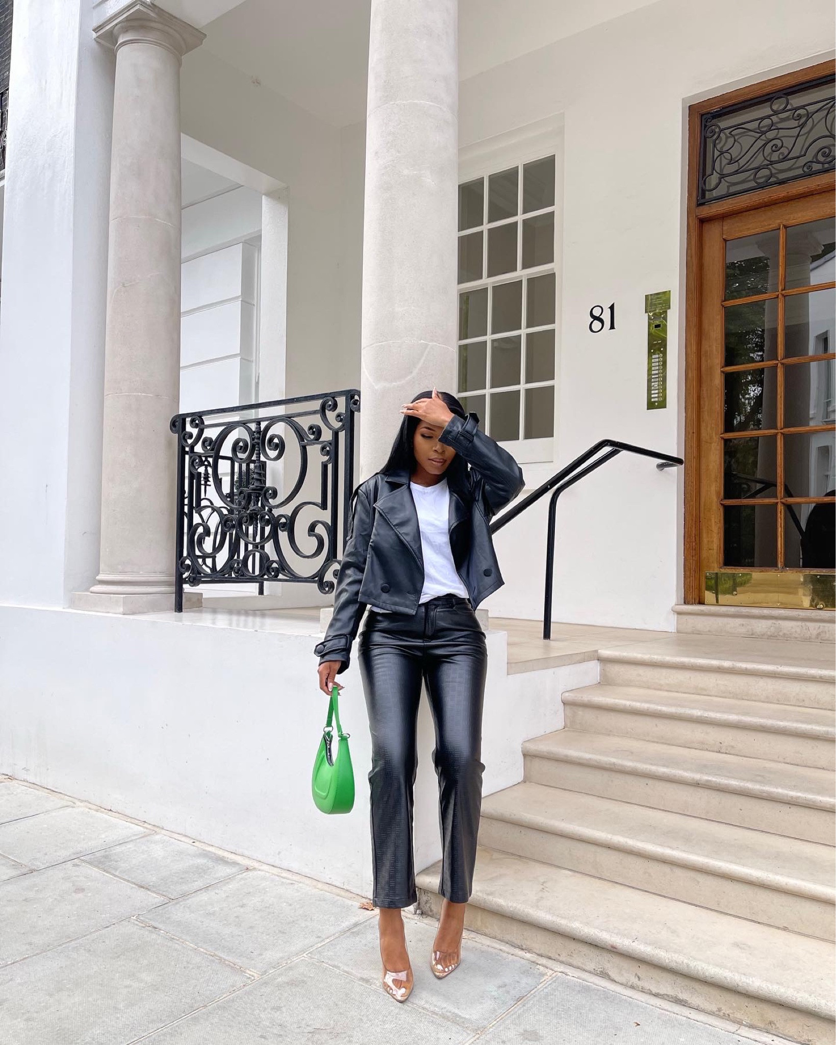 Autumn Leather looks 
*leather jacket is on offer so follow the link through to see reduced price x 

#LTKeurope #LTKSeasonal #LTKfit