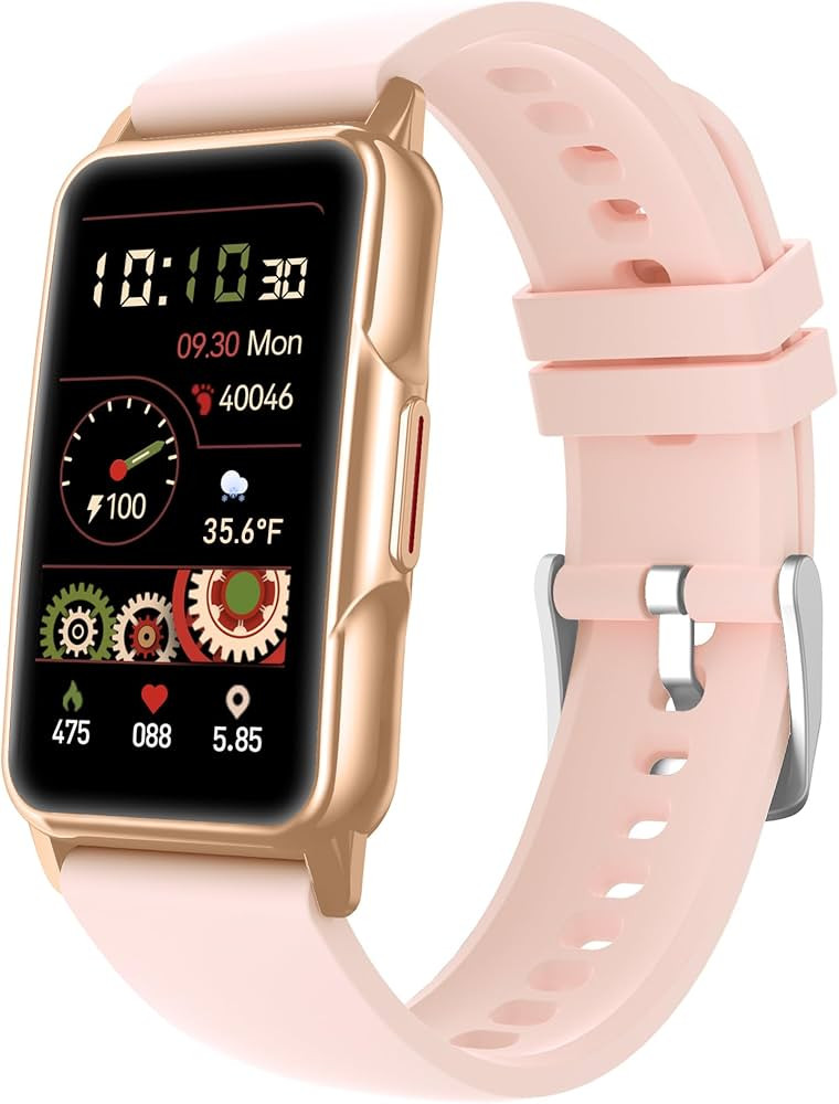 Smart Watch Health Fitness Tracker with 24/7 Heart Rate, Blood Oxygen Blood Pressure Sleep Monito... | Amazon (US)