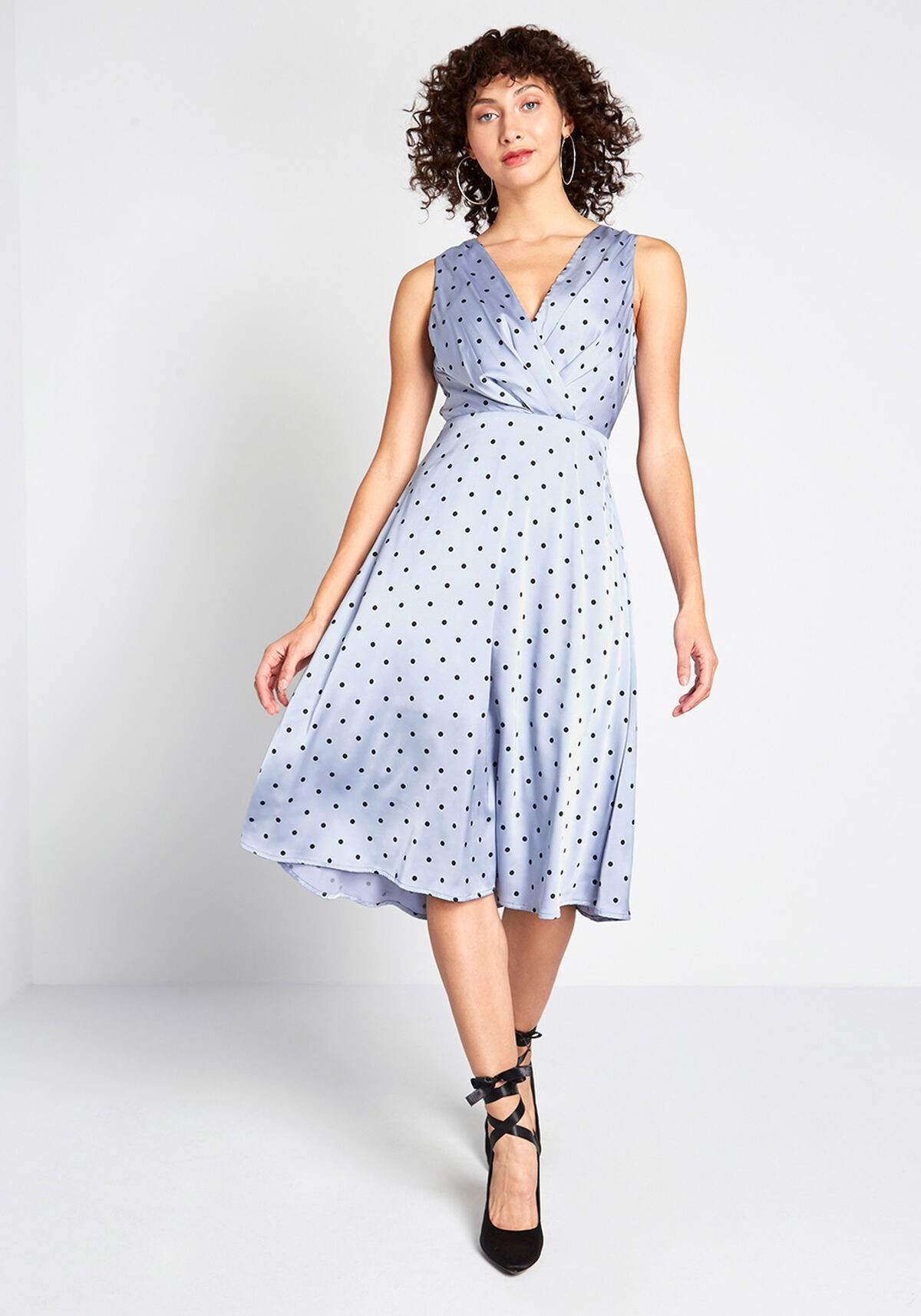 Satin-day Night Midi Dress | ModCloth Inc. (App)