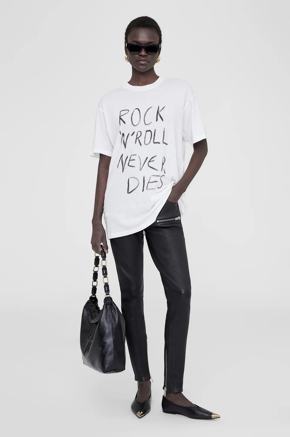 Walker Tee Rock N Roll | Anine Bing