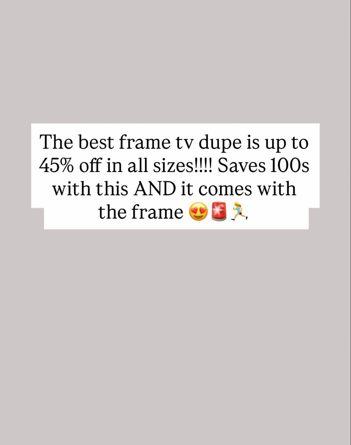 Art tv that comes with a frame too!!!! Best sale yet!