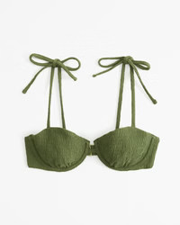 Tie-Strap Underwire Bikini Top | Abercrombie & Fitch (US)