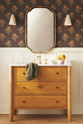 Katie Hodges Single Bathroom Vanity | Anthropologie (US)