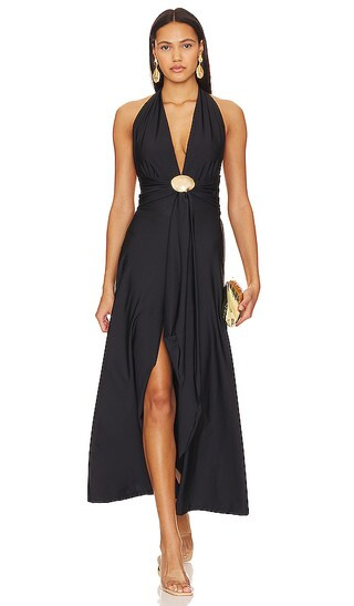 Shelly Maxi Dress in Black | Revolve Clothing (Global)
