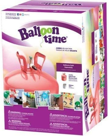 Balloon Time Jumbo 12" Helium Tank Blend Kit 2 PACK | Amazon (US)