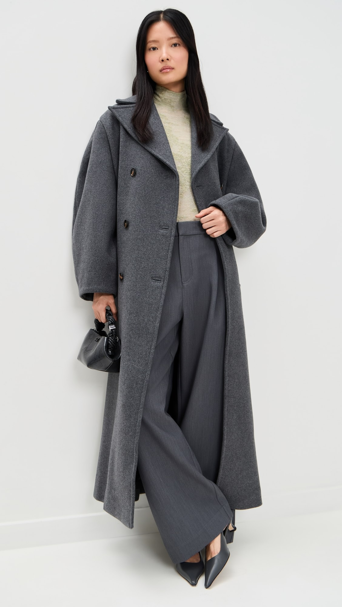 Peacoat Wool Trench Coat | Shopbop