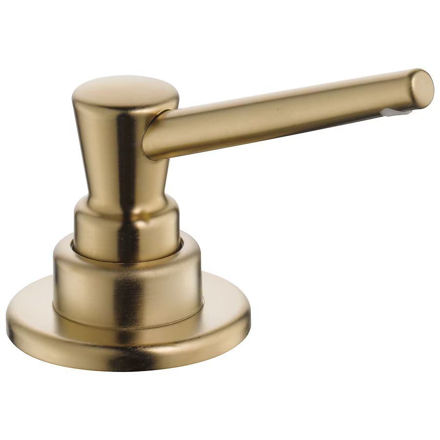 Delta Champagne Bronze 13 oz Capacity Deck-mount Soap and Lotion Dispenser | Lowe's