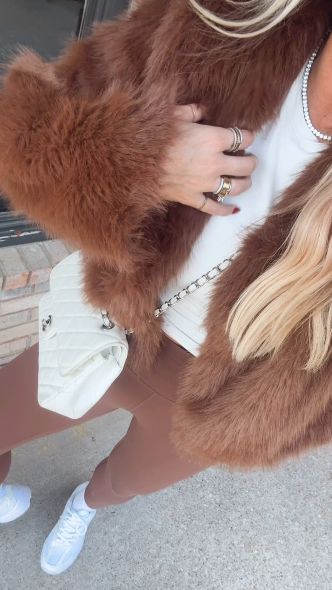 Faux fur coast sized up to large. Travel outfit. Ski outfit.  new arrivals. Workout set. Lululemon looks for less. . Cozy travel outfit.  sale. NYE. New Year’s Eve outfit. Winter fashion. Winter outfit. Puffer vest. Holiday outfits women. Holiday accessories. Fitness. Workout. Athleisure. Vibrating pad. Vibration plate. 



#LTKTravel #LTKmomlife #LTKSaleAlert