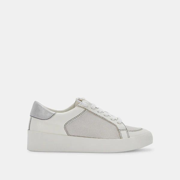 LEDGER SNEAKERS OFF WHITE LEATHER | DolceVita.com