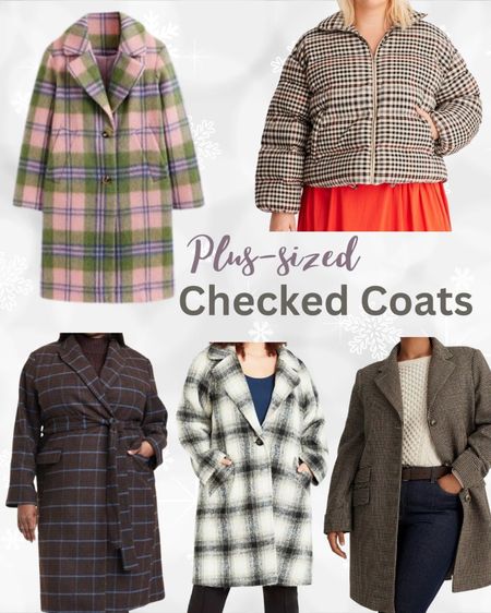 I’m in the market for a new coat and I’m loving this years trend of checks and plaids. I think I’m going to go with the wool Boden one in the pink and green. Classic and preppy all at the same time! #LTKplussize 

#LTKover40