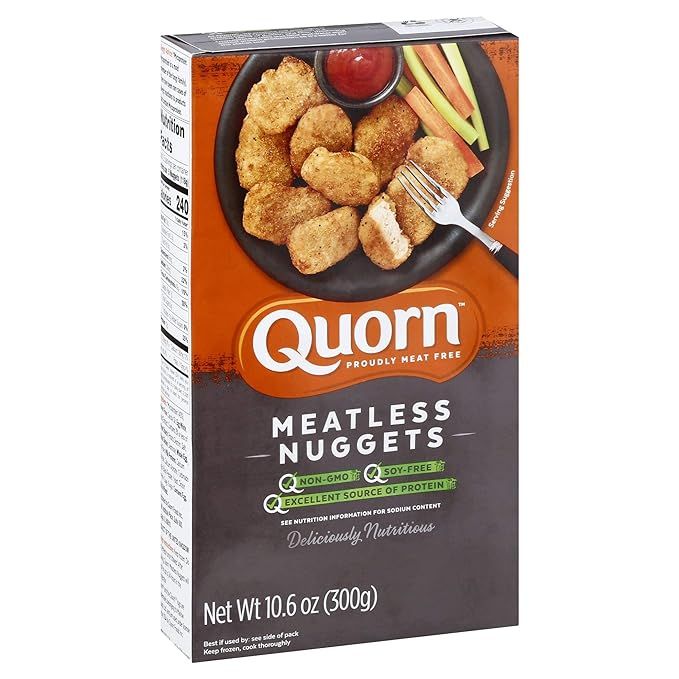 Quorn Foods Meatless Nuggets, Vegetarian, Frozen, 10.6 Oz | Amazon (US)