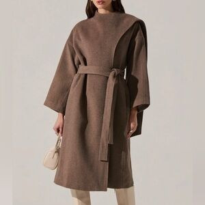 ASTR the Label Elaxi Belted Coat | Poshmark