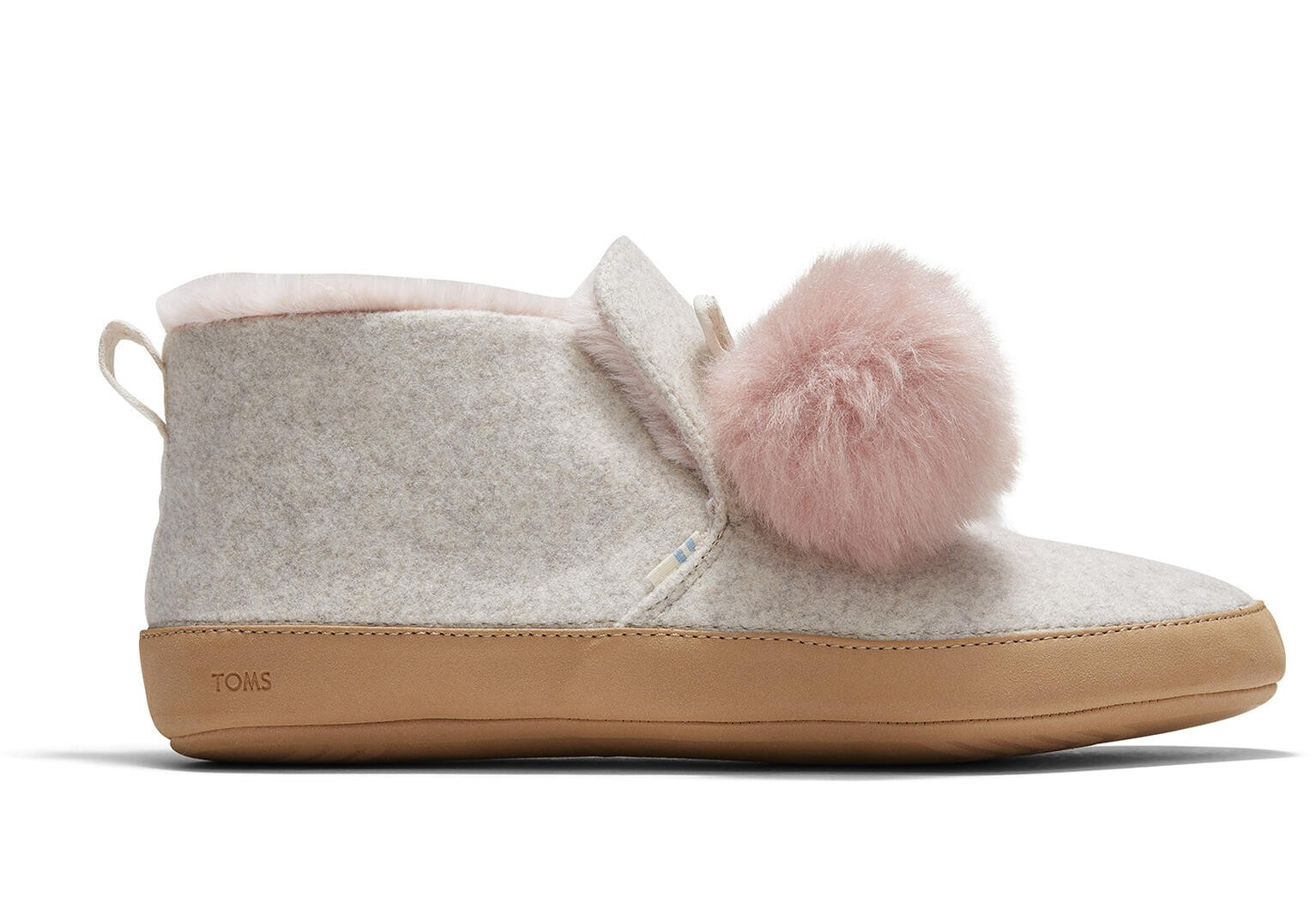 Mauve Faux Fur Nahla Slipper | TOMS (US)