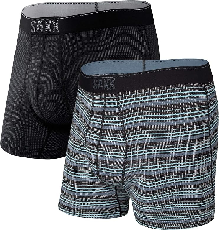 Saxx Men's Underwear – Quest Quick Dry Mesh Boxer Briefs with Fly and Built-in Pouch Support - Under | Amazon (CA)